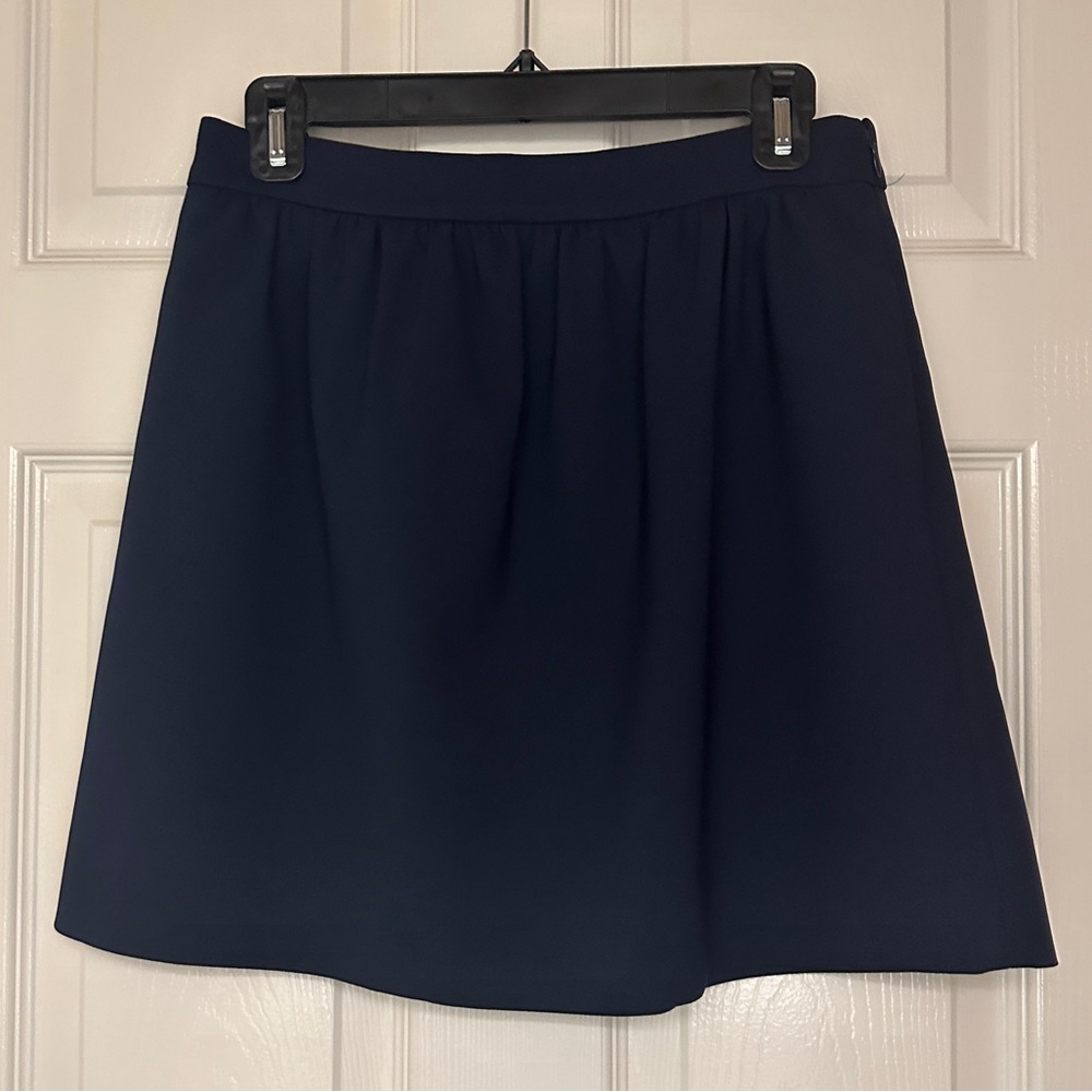 J.Crew Navy Mini Skirt